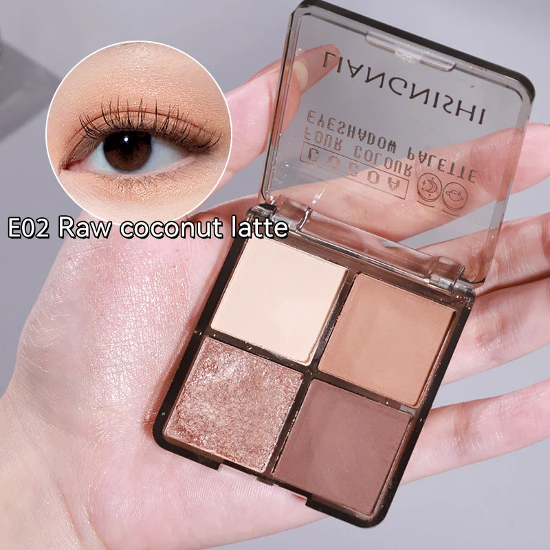 Matte Eyeshadow Palette Matte Makeup Products Women Cosmetics Korean New Beauty Health Long Lasting Eye Shadow Pallet