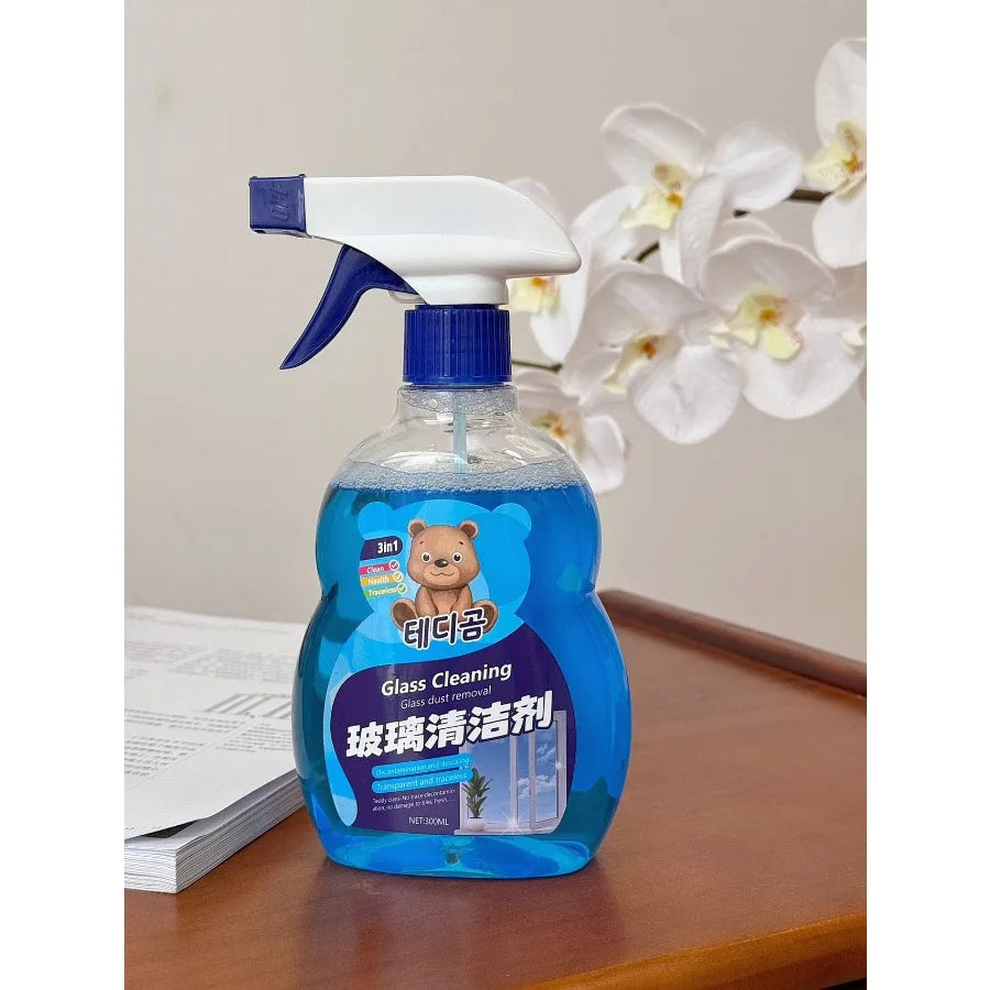 Glass cleaner Household bottle Fresh and gentle toilet shower room Bathroom Clean sewage stains Clean glass