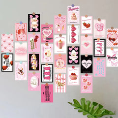 30PCS Room Decor,Wall Collage Kit Aesthetic Pictures,Posters For Room Aesthetic,Cute Bedroom Photo Wall Art Decor For Teen Girls